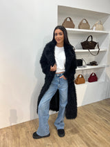 MANTEAU EFFET FOURRURE