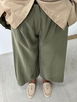 PANTALON FLUIDE 7/8 [KAKI]
