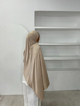 MAXI HIJAB JERSEY LIQUID [BEIGE]