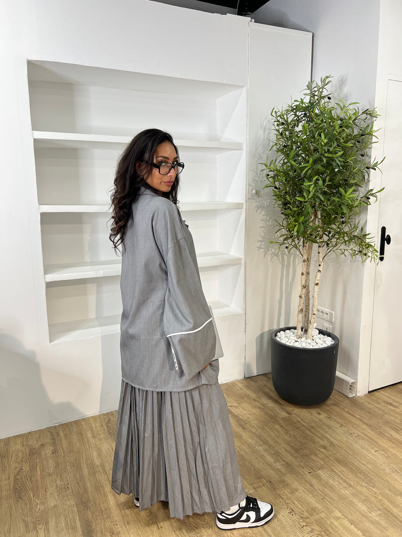 ENSEMBLE NELYA [JUPE + GILET]