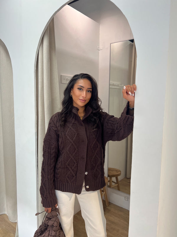 MANTEAU PULL ÉPAIS
