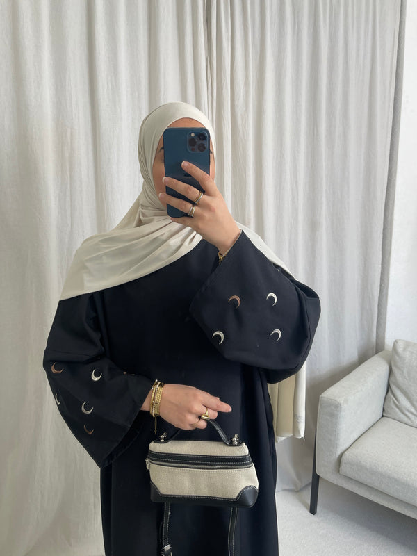 ABAYA BRODÉE QAMAR