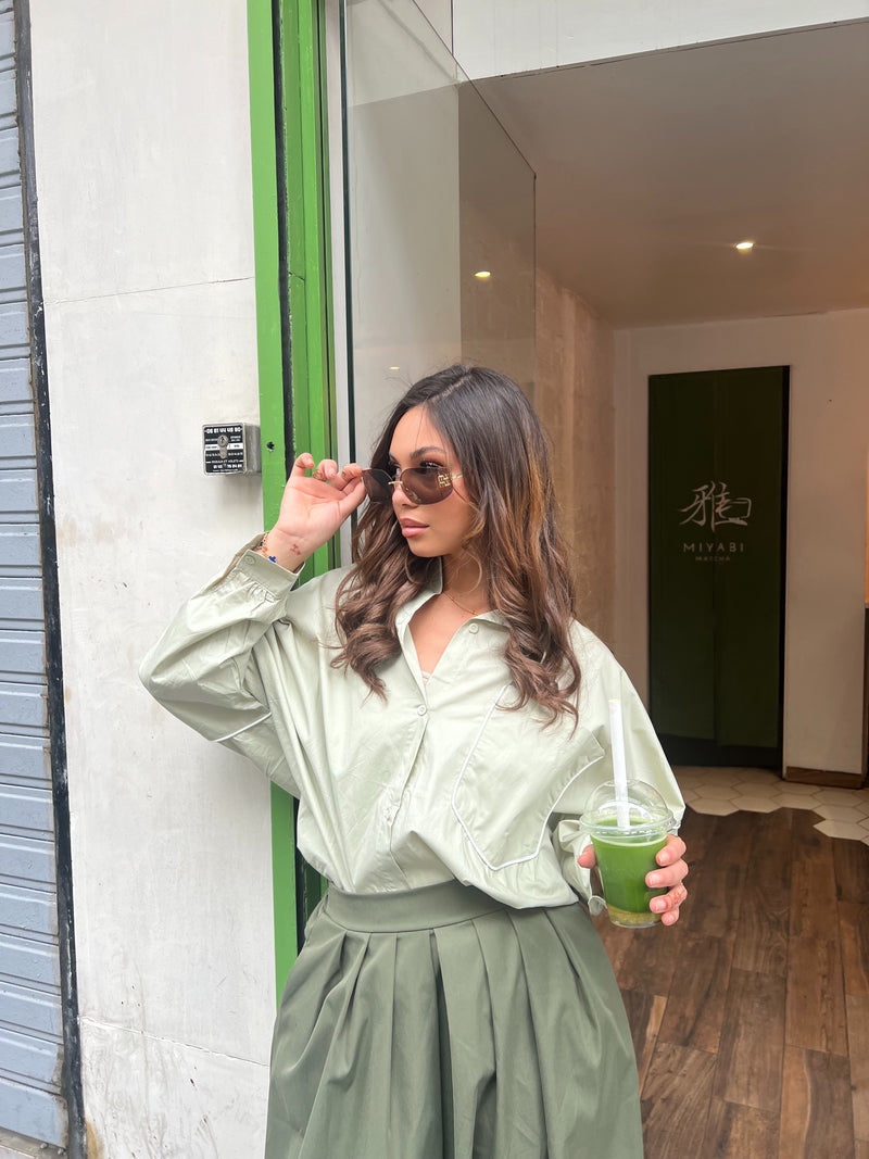 CHEMISE OVERSIZE COTON