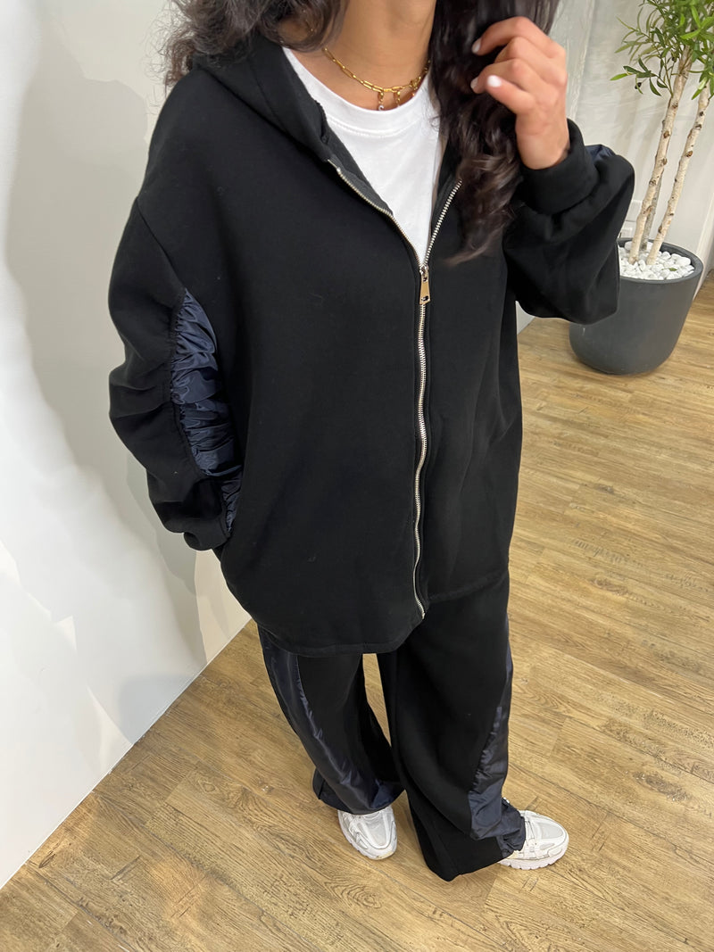 ENSEMBLE JOGGING BI-MATIÈRE