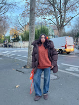 DOUDOUNE MATELASSÉE MI-LONGUE