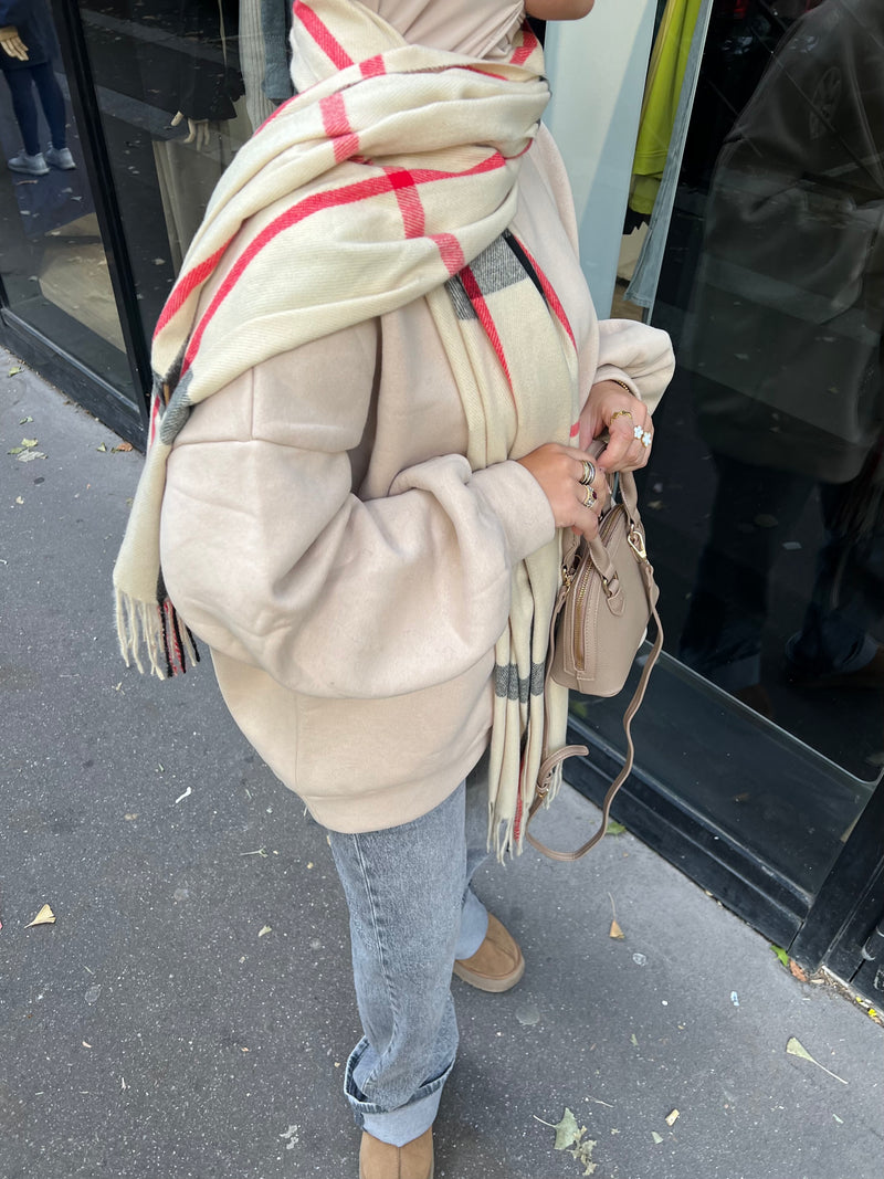 ÉCHARPE À CARREAUX