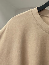 T-SHIRT SURDIMENSIONNÉ MANCHES LONGUES [MATIÈRE POLO]
