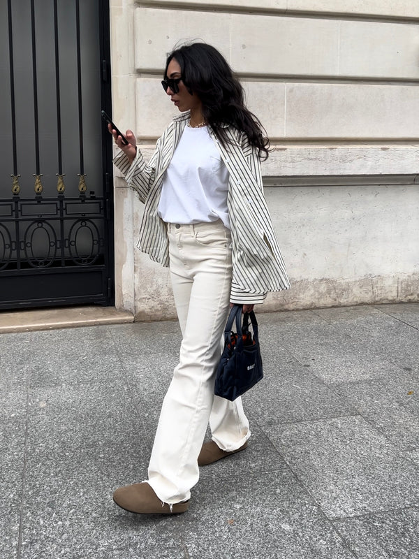 CHEMISE OVERSIZE RAYURES