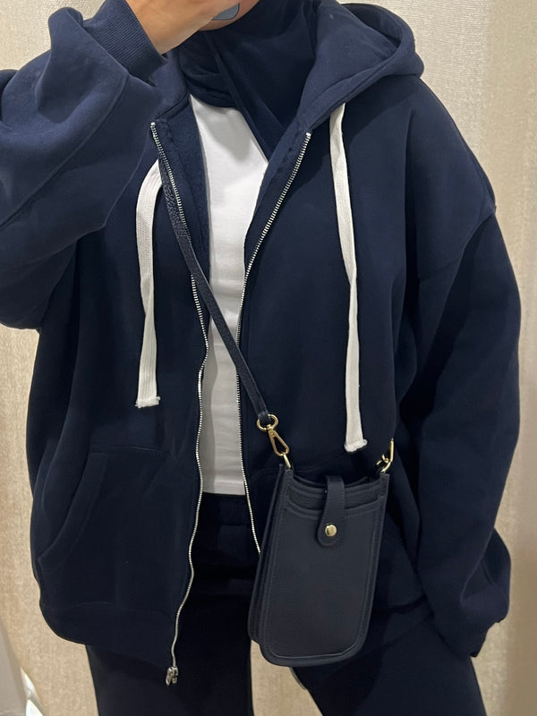 GILET A CAPUCHE