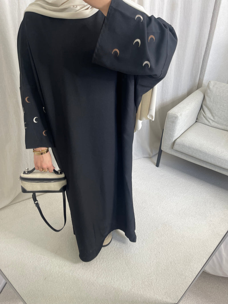 ABAYA BRODÉE QAMAR