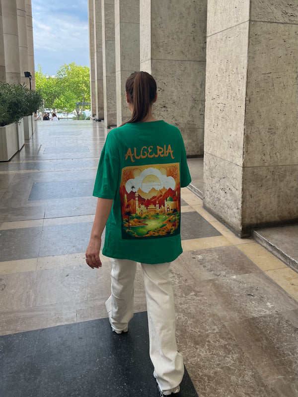 T-SHIRT SURDIMENSIONNÉ ALGERIE 🇩🇿