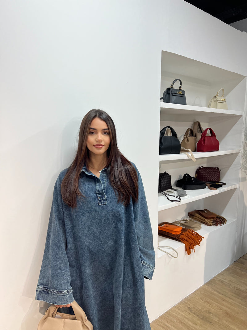 ROBE OVERSIZE DENIM