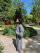 ENSEMBLE VICHY OVERSIZE
