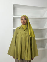 CHEMISE OVERSIZE PLISSÉE