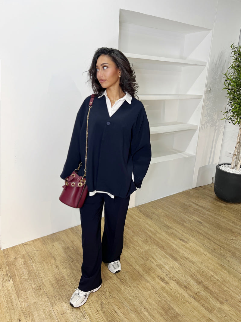 GILET LONY [BLEU MARINE]