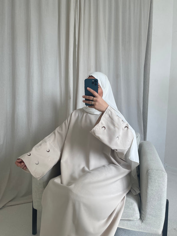 ABAYA BRODÉE QAMAR