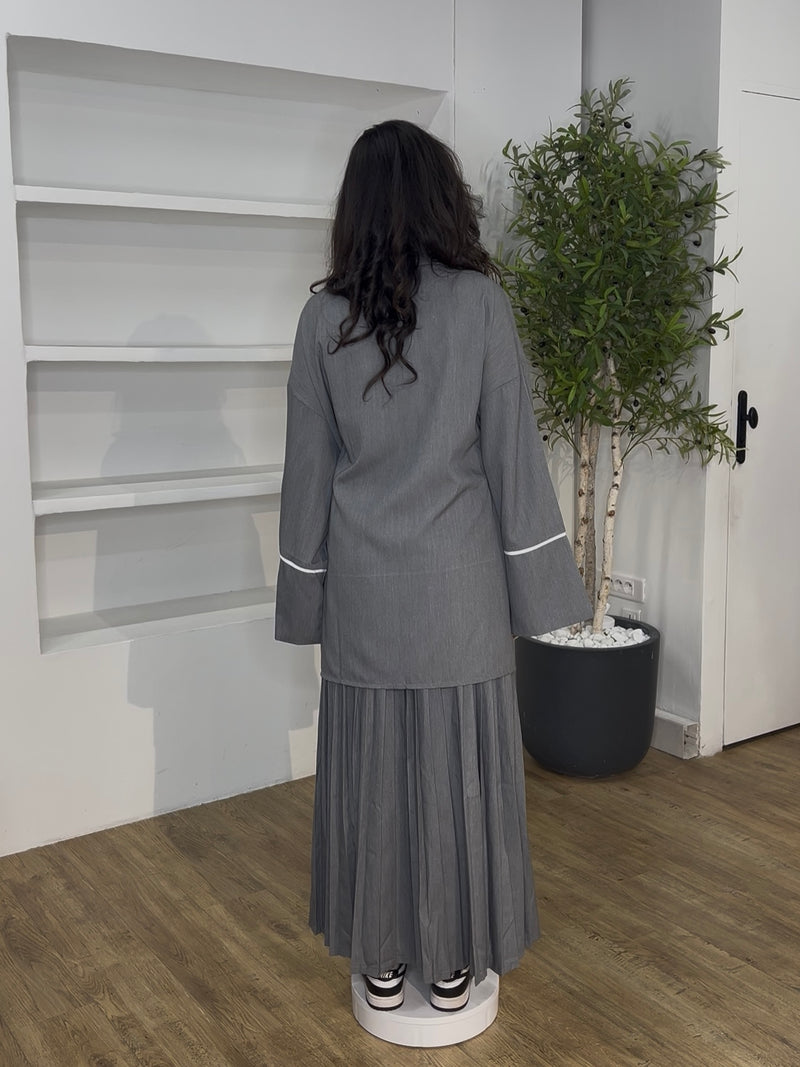 ENSEMBLE NELYA [JUPE + GILET]