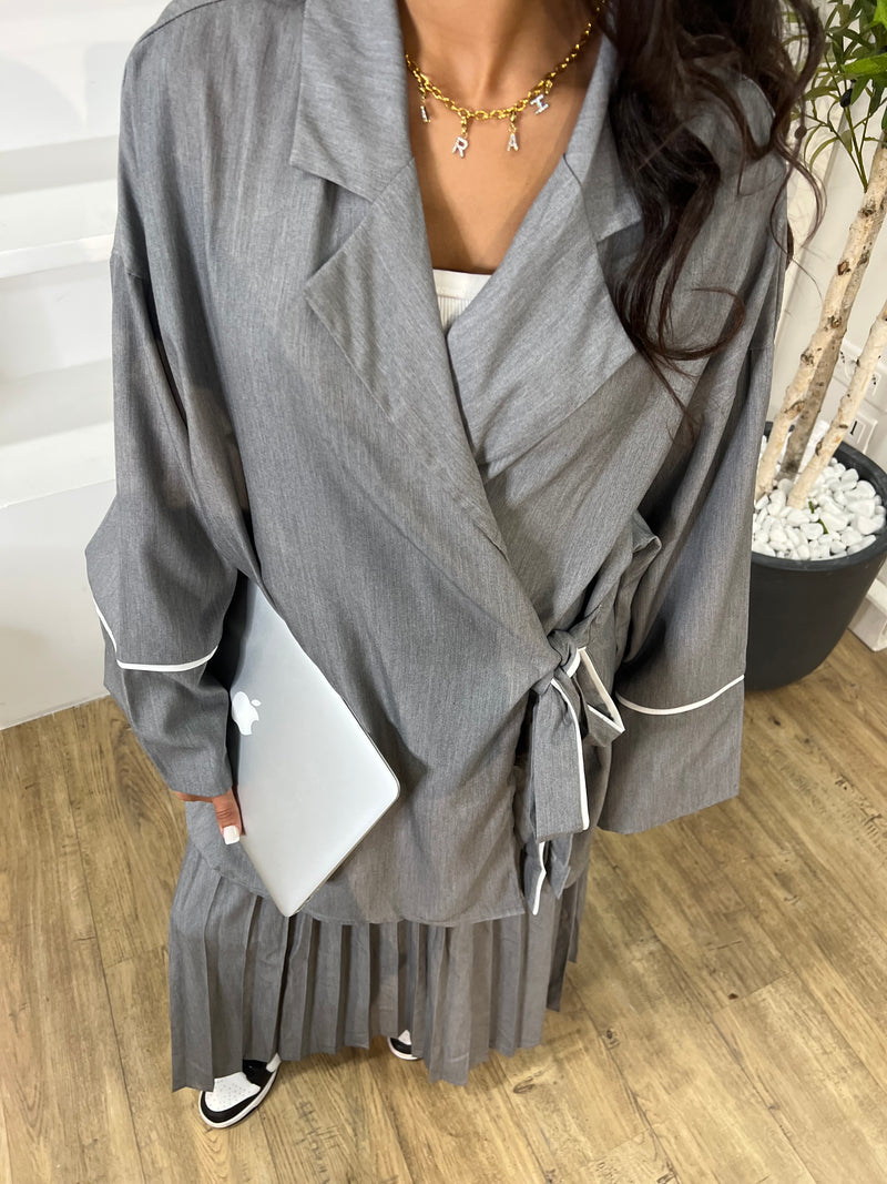 ENSEMBLE NELYA [JUPE + GILET]