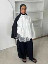 PANTALON FLUIDE 7/8 [NOIR]