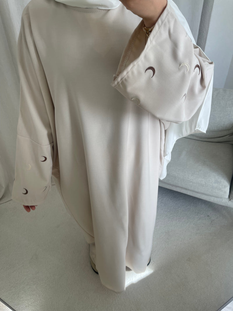 ABAYA BRODÉE QAMAR