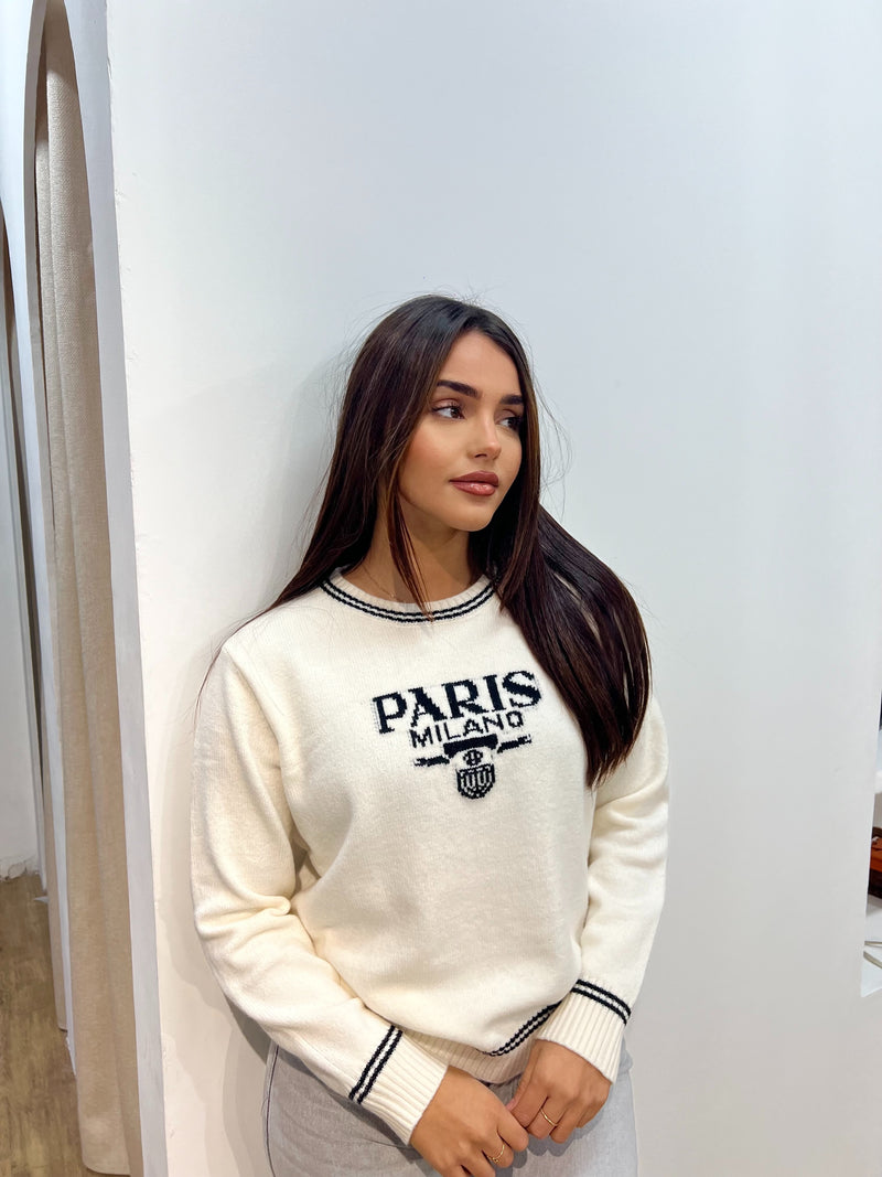 PULL MANCHES LONGUE MILANO