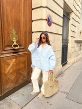 CHEMISE OVERSIZE SURPIQÛRE