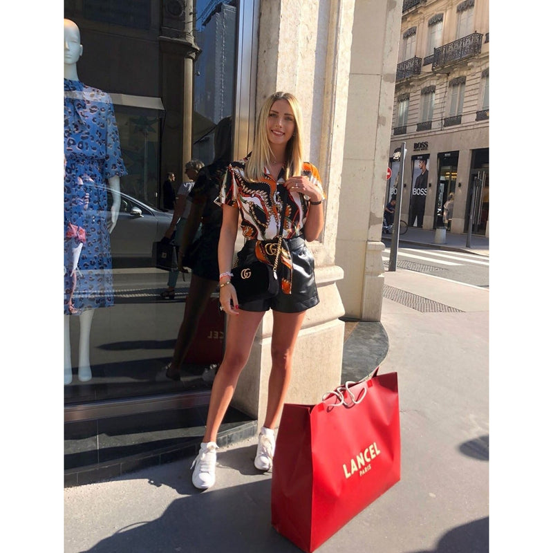 SHORT SIMILI CUIR