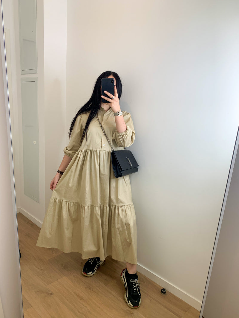 LONGUE ROBE [BEIGE]