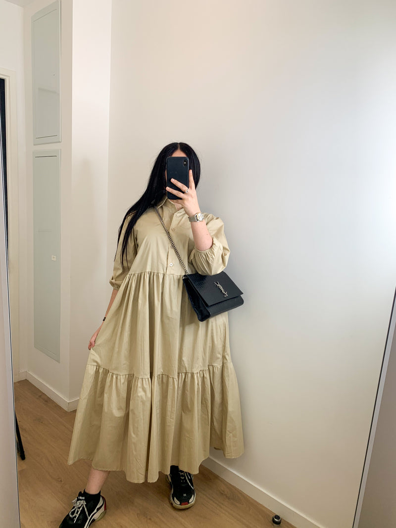 LONGUE ROBE [BEIGE]