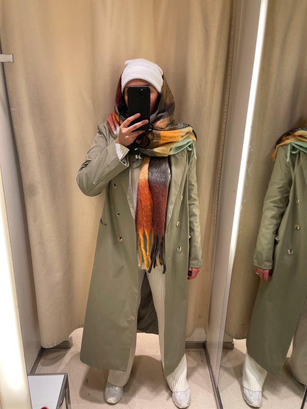 Manteau surdimensionné