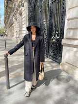 LONG MANTEAU OVERSIZE