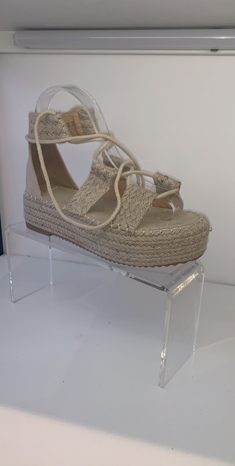 ESPADRILLES À PLATEFORME